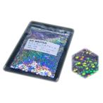 DIY MASTER Rainbow ламе хлопья штраф образец 3mm 50g