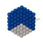 avevaabebato заклепка шестиугольник ( голубой )