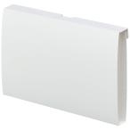 キングジム 収納ファイル ハルファイル ポケット KSP5005 シロ