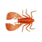  Megabass FUWABUG(fwabag) 1.8inch прозрачный orange / Rainbow хлопья 