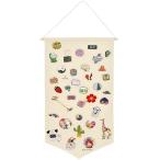 Suyikaブローチ・缶バッジ収納用 ウォールポケット 大容量 吊り下げ式 省スペース ブローチ・缶バッジディスプレイ ピンウォールディスプレイ DI