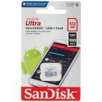 SanDisk 512GB Ultra microSDXC UHS 1カード 100MB/s グレー -SDSQUNR-512G-GN3MN、グレー