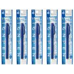 ぺんてる 水性ペン サインペン 青 5本 XS520-CD