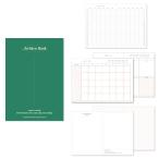  моно Like B6 архив dia Lee 6 месяцев Planner, зеленый - B6 Archive Diary 6 Month Planner, Gre