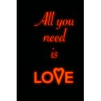 Lined notebook for school, notes and homework?All you need is love~