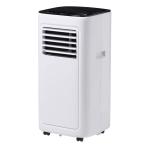 広電 移動式クーラー 2.1kW 工事不要 アース線不要 冷風 除湿 送風 リモコン タイマー ノンドレン方式 排熱ダクト付 ドレンホース付 KEP2