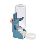 DIZLAS ペット 水飲み器 給水器 給水ボトル うさぎ 犬 猫 フェレット 小動物 ケージ用 取り付け(ブルー)