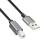 プリンターケーブル 2M USB2.0ケーブル タイプAオス - タイプBオス 480Mbps高速データ転送 ， プリンタ、ファクシミリ、オールインワ