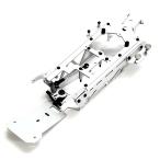 Kingfly супер-легкий aluminium шасси Tamiya 1/10 4WD hot Schott / hot Schott II/ бумеранг для серебряный цвет 