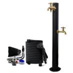  наружный вентиль установить вентиль вентиль имеется нержавеющая сталь сталь .. предотвращение наружный для вентиль водопроводное сообщение наружный .. вентиль установка круглый уличный кран с раковиной ( круглый уличный кран с раковиной ( вентиль : сверху G+ внизу F))