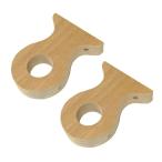 のれん受け 通しタイプ 木製 【のれん掛け】【日本製】