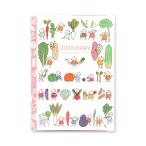  Frontier блокнот 2025 год A6 man s Lee Quu японский традиция овощи красный obi DY-118 (2024 год 12 месяц начало )