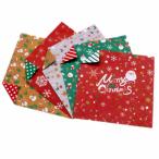 Bethany Home クリスマス折り紙 300枚入り 15cm 正方形 手芸紙 DIY用紙 両面折り紙 5色 初心者に 千羽鶴 装飾 クラフト お