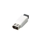  Elecom FireWire изменение адаптер FireWire800 9 булавка мужской.FireWire400 6 булавка женский AD-IE6FT9M