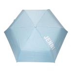 JENNI(ジェニィ) ガールズ 雨晴兼用傘 雨傘 折りたたみ傘 折傘 シンプル おしゃれ かわいい 通学 女の子 55cm ブルー 10003502