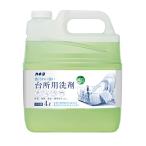 大容量 カネヨ石鹸 野菜・食器洗い 台所用洗剤 業務用 4L コック付 日本製 ライムの香り