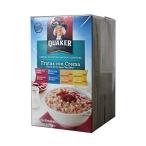 QUAKER OATS　クエーカー　インスタントオートミール　フルーツ＆クリーム　35gｘ16パック　4種のフルーツｘ各4袋