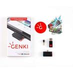 GENKI USB-C オーディオアダプター【ネオン】Nintendo Switch ニンテンドースイッチ PS4 iPad Pro…