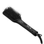SALONIA サロニア ストレートヒートブラシ ワイド ヘアブラシ 海外対応 SL-012BK ブラック