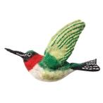 DZI Handmade Designs DZI483006 Hummingbird Woolie Ornament  並行輸入