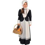 Pilgrim Girl Child Costume 巡礼者の女の子のチャイルドコスチューム♪ハロウィン♪サイズ：Medium 並行輸入