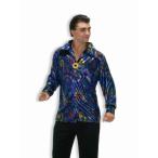 Dynomite Dude Disco Shirt Adult Costume Dynomiteデュードディスコシャツ大人用コスチューム 並行輸入