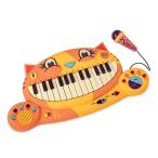 B. toys キャットピアノ ネコ型キーボード 楽器のおもちゃ カラオケマイクつき 2歳 正規品 並行輸入