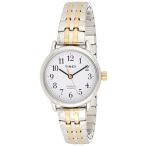 Timex Women's Easy Reader Two-Tone Watch with Expansion Band 並行輸入