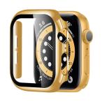 BELIYO Apple Watch ケース 40mm 対応 アップルウォッチ カバー 一体型 光沢式 Apple Watch カバー 全面保護 二重
