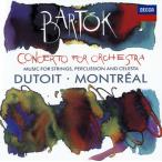 [国内盤CD]バルトーク:管弦楽のための協奏曲 / 弦楽器，打楽器とチェレスタのための音楽 デュトワ / モントリオールso.