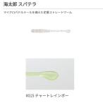 一誠 イッセイ ワーム 海太郎 スパテラ 3インチ #015 チャートレインボー