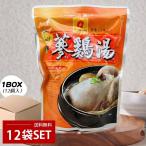 [manika] три курица горячая вода / 1BOX (800g×12 пакет ) самгетхан retort курятина суп retort pauchi круг курица Корея кулинария Корея еда коробка продажа 