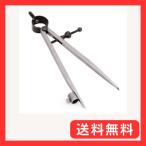 Uccellino 製図用コンパス 建築用コンパス スプリング ペンホルダー付 ケガキ レザークラフト ディバイダー (150mm)