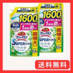 【大容量】バスマジックリン SUPER泡洗浄 洗浄はもちろん、菌由来の汚れも防ぐ! グリーンハーブの香り 詰替え用 16