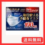 サンフィット 毎日使える不織布マスク ふつうサイズ 100枚入
