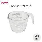 PYREX ���W���[�J�b�v 250ml �ϔM�K���X ����� �n���h���t�� �����K���X �p�C���b�N�X �v�ʃJ�b�v �K���X�� ���� ���� �I�[�u���Ή� �d�q�����W�Ή�