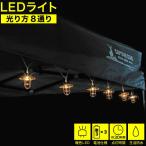 ライト LED デコレーションライト ランプ型 10灯 アウトドア キャンプ テント 飾り付け 装飾 デコ おしゃれ 電球 インテリアライト イルミネーション ランタン