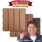 ショッピングDIYキット ウッドデッキ 人工木 diy 人工木材 ウッドパネル 庭 ベランダ ジョイントタイル おしゃれ 木目調 連結 端数1枚