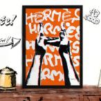 アートポスター ブランド オマージュ エルメス A2 クレイグガルシア Sign language H 01