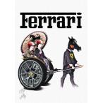 Star Design 【キャンバスポスター】 A3サイズ アートポスター Ferrari オマージュアート #wb12