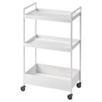 イケア NISSAFORS ニッサフォース ワゴン 50.5x30x83 cm キッチン用品
