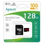microSDXC карта 128GB 5 год гарантия Apacer AP128GMCSX10UB-R UHS-I Class10 V10 микро SD