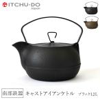 鉄分補給に最適 南部鉄器【鉄瓶】キャストアイアンケトル1.2L 全2色【IH対応】【直火対応】送料無料
