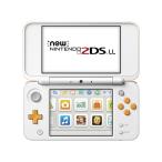 Newニンテンドー2DS LL [ホワイト×オレンジ] 任天堂 ゲーム機本体