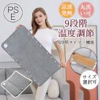 即納 ホットカーペット 9段階温度調節 タイマー機能 スナップボタン付 足温器 電気座布団 電気ブランケット 電気毛布 ホットマット 洗える 防水 デスク ひざ掛け
