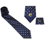 [Tigers] Professional Baseball товары Hanshin Tigers товары галстук темно-синий точка -134