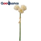  Aska искусственный цветок клематис si-do Bunch молоко ti общая длина примерно 38cm цветок диаметр примерно 6cm A-34272-034M 1 пачка (3 шт. комплект )