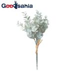  Aska искусственный цветок Mini эвкалипт Bunch серый зеленый общая длина примерно 26cm лист диаметр примерно 1~2cm A-43856-063G 1 пачка (3 шт. комплект )