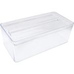 ショッピングペーパータオル オーエ ペーパータオルホルダー 置き型 ペーパータオルケース 日本製 クリア 約26.5×12.5×9.5cm 80936