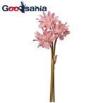  Aska искусственный цветок Mini цветок Bunch mauve розовый общая длина примерно 29cm цветок диаметр примерно 6.5cm A-34393-055P 1 пачка (3 шт. комплект )